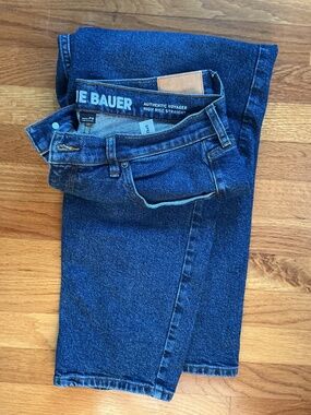 Womens Eddie Bauer Authentic High Rise Straight Excellent Condtion